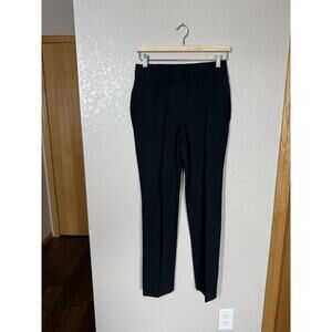 J. Jill Ponte Slim Leg Trouser Pants Size XS Black Stretch Knit